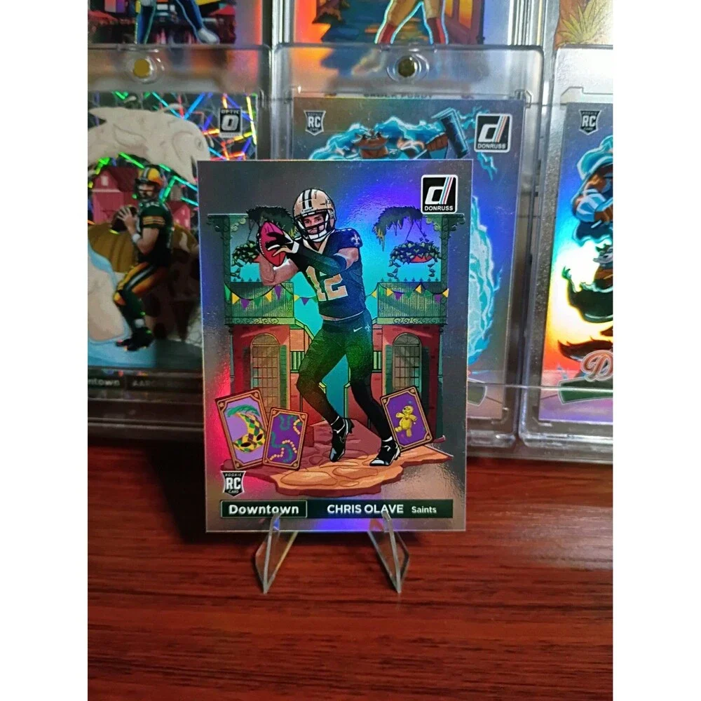 2022 Panini Donruss - Downtown! Chris Olave #DT-CO (RC) Pack Fresh